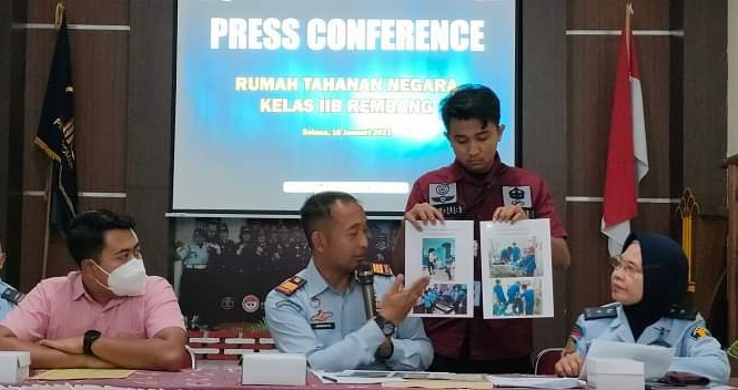 Pers Realese Di Rumah Tahanan Kabupaten Rembang