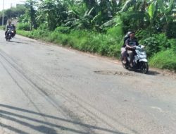 Warga Desa Sigong Kecamatan Lemahabang Kab.Cirebon Keluhkan Jalan Rusak Dan Berlubang