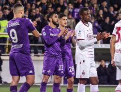 Hasil Liga Italia : Fiorentina Kalahkan AC Milan 2-1