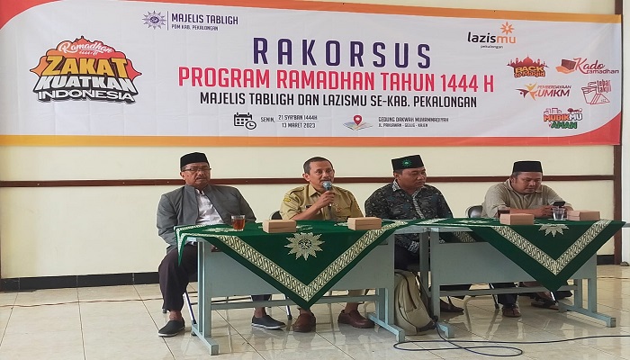 Lazismu Kabupaten Pekalongan Targetkan Perolehan ZISKA Ramadhan 5 Miliar